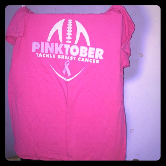 October breast cancer pink tee - Picture 1 of 1